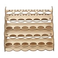 thumbnail image 2 of Módulo de manualidades DIY, organizador de pigmentos de madera multicapa, expositor, vitrina tal como se describe, 2 of 9