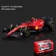 thumbnail image 2 of Bburago-vehículo de lujo de aleación, modelo de coches fundidos a presión, F1, Scuderia Ferrari, #55 F1-75, Carlos Sainz, regalos de colección, 1:43, 2022 Fivean unisex, 2 of 2
