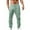 Mint Green, variant on Men's Elastic Pants Color Breathable Loose Casual Pants Green