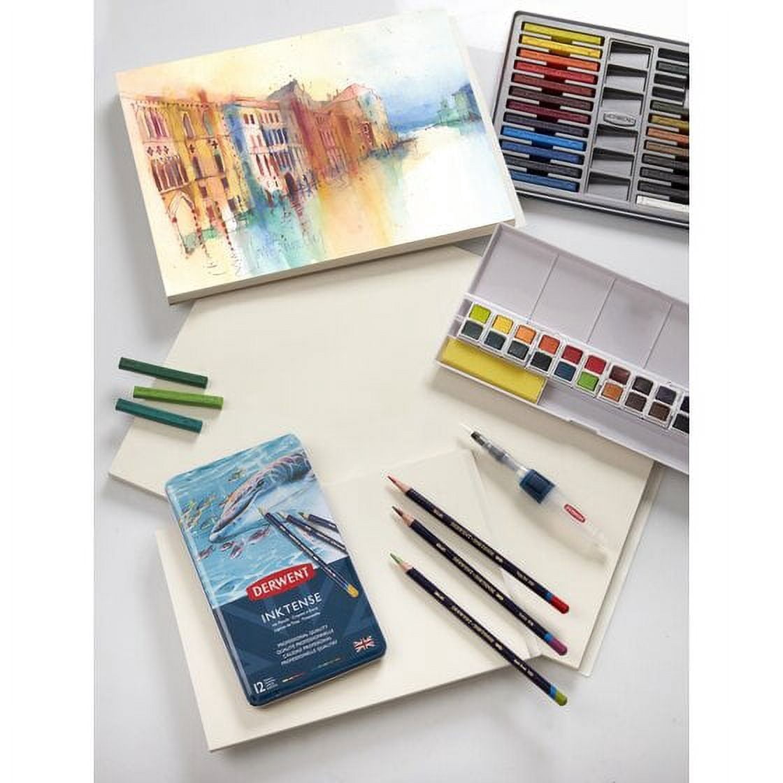 Derwent Inktense Paper Pad - 12" x 16"