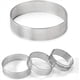 thumbnail image 5 of Anillo de Tarta Perforado de Acero Inoxidable, Anillo de Mousse de Pastel Perforado de 20 Piezas de 5 cm, Anillos de Tarta Redondos de Bricolaje para Hornear Anillo de Postre, 5 of 5
