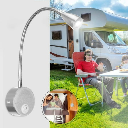 

Reading Light 12V Multipurpose LED Portable Vehicles Button Bed Lamp