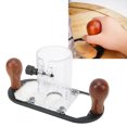 thumbnail image 1 of Trimmer Plunge Base, Slick  Rugged Circular Locking Handheld Router Plunge Base  For Milling, 1 of 8