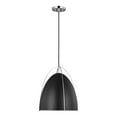 thumbnail image 4 of Generation Lighting 6551701 Norman 1 Light 13" Wide Pendant - White, 4 of 7