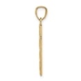 thumbnail image 2 of FB Jewels 14K Yellow Gold Leaf Cross Pendant, 2 of 4