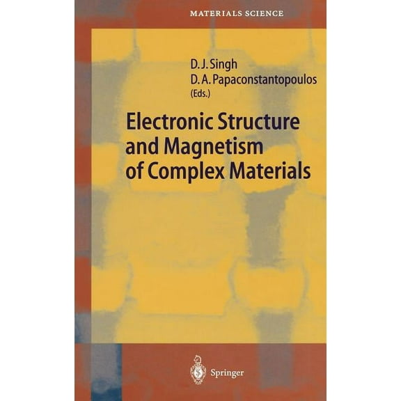 Springer Materials Science Electronic Structure and Magnetism of Complex Materials, Book 54, (Hardcover)
