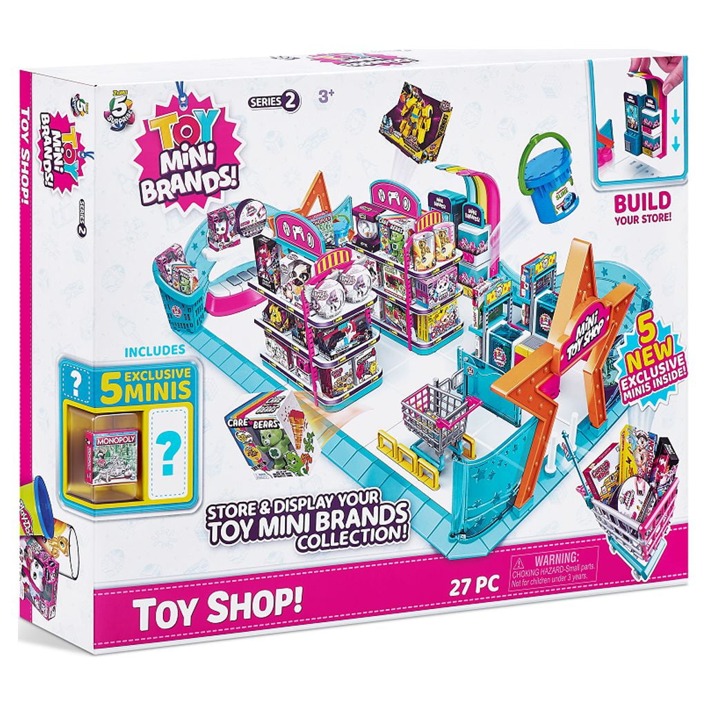 Toy Mini Brands Series 2 Mini Toy Shop Playset by ZURU For Ages