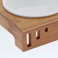 thumbnail image 4 of Tazón de Comida para Perros Antideslizante Extraíble Pet Cat Comida Agua de Alimentación Soporte - , se describe Sunnimix Mesa de platos para gatos, 4 of 8