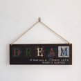 thumbnail image 5 of FNGZ Hangs Welcome Sign Clearance Personalized Wood Signs Inspirational Wall Art Sign Home Motivational Wooden Inspirational Positive Wall Plaque with Saying Quotes for Home Office Living Decoration, 5 of 6