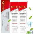 thumbnail image 1 of 2PCS Sp-6 Whitening Toothpaste, SP6 Probiotic Toothpaste,SP-6 Probiotic Whitening Tooth-paste, Fresh Breath Dental Care, 1 of 3