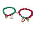 thumbnail image 2 of Weloille Christmas Valentine's Day Gift Beads Broken Letter Elastic Bracelet, 2 of 2