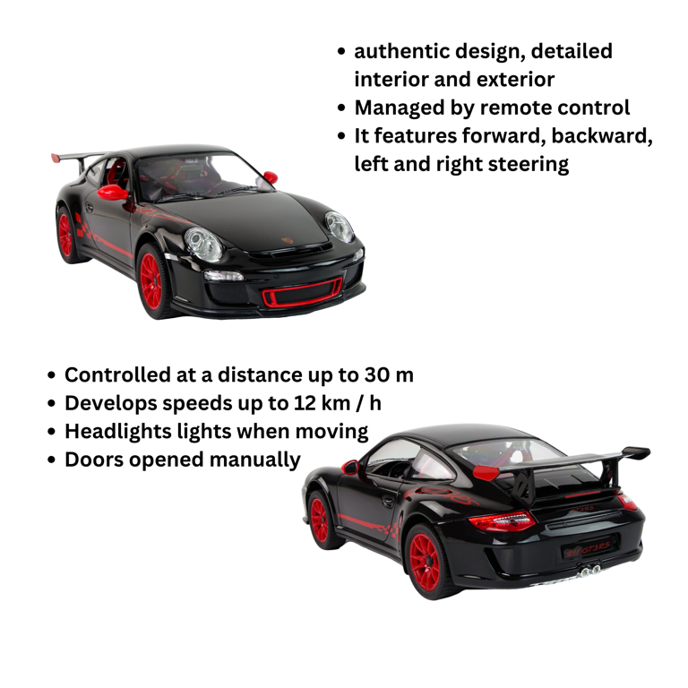 1:14 RC Porsche 911 GT3 RS - Black - Radio Controlled Car