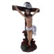 thumbnail image 3 of Catholic Jesus Cross Resin Figurine Standing Crucifix Prayer Statue Crafts for Home Living Room Bedroom Christian Church, 3 of 5