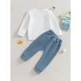 thumbnail image 4 of GXFC Big Brother Little Brother Matching Outfit Set Little Boy Long Sleeve Pullover Pants Fall Clothes, 4 of 8