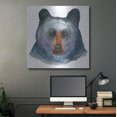thumbnail image 5 of Luxe Metal Art ' Black Bear' by Jeannine Saylor, Metal Wall Art, 36"x36", 5 of 9