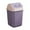 【Best Seller】PP, variant on Kitchen Trash Can, Step-On Garbage Can with Lid, Tall Kitchen & Bathroom Trash Can, Small Office Waste Bin, Blue - Xuniizn