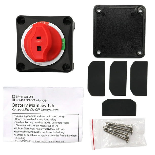 Rated 200a 275a 48v Dc Battery Switch 2 4 Level Dual Battery Switch With Afd Alternator Field Disconnect Function
