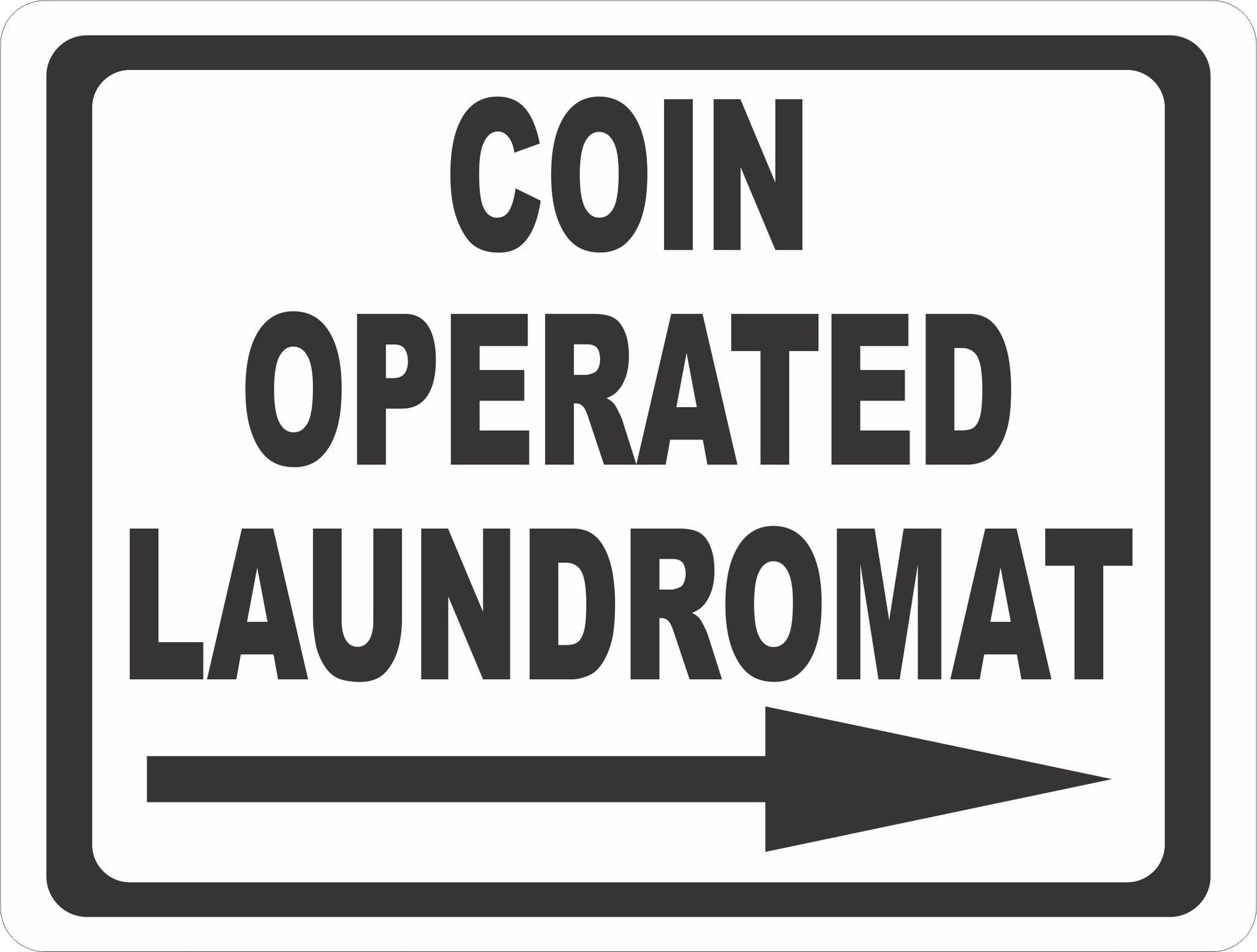 L122 SIGN-THE COIN CHANGER IS FOR CUSTOMER USE ONLY - Vending Supplies