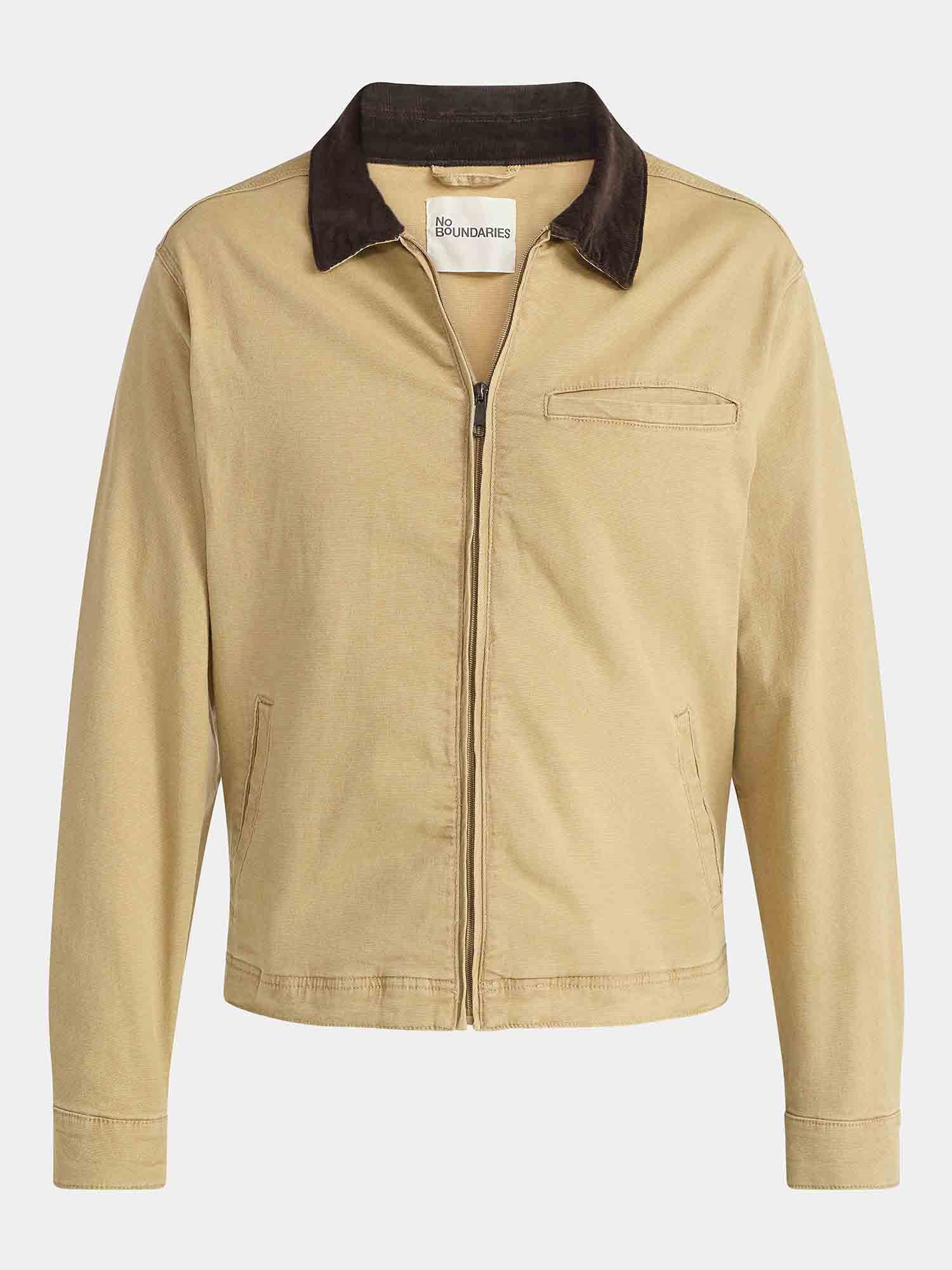 No Boundaries Men's and Big Men's Workwear Garage Jacket, Size S-3XL