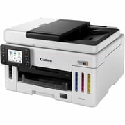 Canon MAXIFY GX6120 Wireless MegaTank Duplex All-in-One Inkjet Color Printer, White
