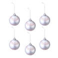 thumbnail image 2 of Adornos colgantes de béisbol, 6 piezas de bolas colgantes de árbol, adornos de bolas de béisbol para decoración de fiestas deportivas, 6x5x5CM, 2 of 5