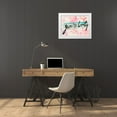 thumbnail image 3 of PI Galerie 32x25 White Modern Wood Framed Museum Art Print Titled - You are Lovely, 3 of 4