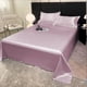 thumbnail image 1 of Ice Silk Bed Sheet Pillow Case 3 Piece Set And Luxurious Soft Ice Silk Bed Sheet Suitable For All Seasons Cool Ice Silk Fabric Washable, 1 of 8
