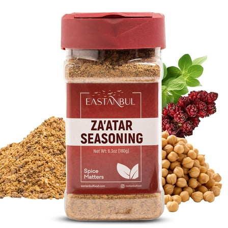 Eastanbul Zaatar Seasoning, Za'atar, Zaatar Spice, Zatar, AKA Zahter 6.3oz