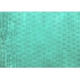 thumbnail image 1 of Ahgly Company Indoor Rectangle Oriental Turquoise Blue Industrial Area Rugs, 7' x 9', 1 of 4