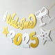 thumbnail image 3 of Cartel de decoración de feliz año nuevo, cartel de feliz año nuevo brillante, cartel de Nochevieja preensamblado para Nochevieja, 3 of 5