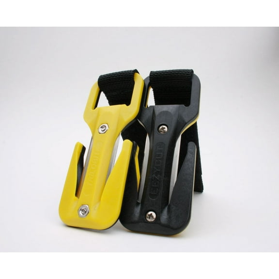 EEZYCUT Trilobite Webbing and Line Knife - Belt Mounted - Yellow