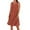 Orange, variant on Efsteb Casual Dresses for Women Crew Neck Cotton Linen Loose Dress With Pockets Loose Sundresses Fashion Sleeveless Comfy Classic Solid Color Casual Spring Dress (Orange,XXXL)