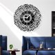 thumbnail image 5 of Reloj de pared islámico clásico decorativo silencioso decoración Negro Zulema  Reloj de pared moderno, 5 of 7