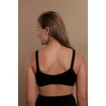 thumbnail image 4 of Women's Drawstring Bra Size: 34C | Color: Black, 4 of 5