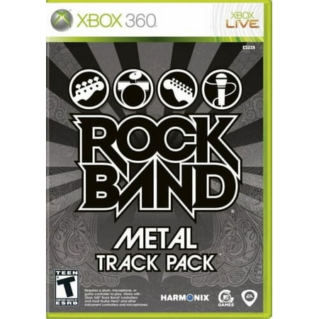 Rock Band: Metal Track Pack Xbox 360 (Brand New Factory Sealed US Version) Xbox
