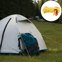 PBPBOX 3Pcs Camping Rope Yellow Reflective Rope Windproof Tent Accessories