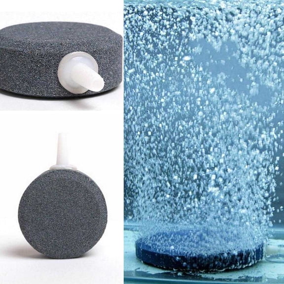 BETTERLIFE 4cm aquarium fish tank fish oxygenation bubble stone advanced bubble plate fish pond oxygen plate