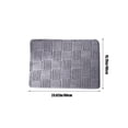 thumbnail image 3 of Bathroom Water Absorbing Door Mat Convenient Wash Lightweight Fabric Water Absorption Non Slip Floor Mat, 3 of 6
