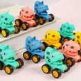 thumbnail image 2 of 5pcs Mini Dinosaur Pull-Back Cars - Perfect For Kids' Birthday Parties, Pinata Fillers & Halloween Treats, 2 of 5