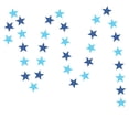 thumbnail image 1 of 2M Star Shape Cardboard String Paper Garland Ornaments Hanging Party Wedding Xmas Decorations, 1 of 7