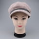 thumbnail image 2 of Sombrero clásico con visera plana para mujer de mezcla de lana Newsboy Cabbie Púrpura jinwen Sombrero de vendedor de periódicos de mujer, 2 of 8