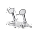 thumbnail image 5 of Sinyiin Foldable Desktop Phone Stand Double Magnetic For 4-7 Inch Devices Adjustable Angle 360° Rotation Nonslip Base Aluminum Alloy Material For Home And Office, 5 of 8