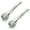 Silver, variant on Kiibsot 2 Pack Stainless Steel Buffet Salad Serving Tongs, 12 inch Catering Chef Food Salad BBQ Serving Utensils(Shell-shaped)