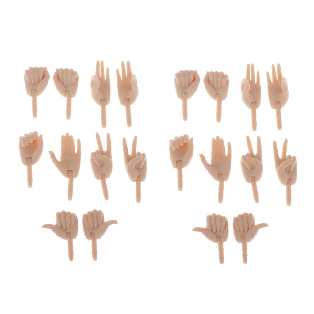 Model of Moving Hands of Dolls 1 6 for Manufacturing Replacement 