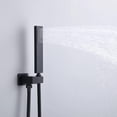 thumbnail image 3 of Grifos de Ducha Empotrados Solvex Set Ducha Negro para Baño Incluyendo Ducha de Cabeza, 3 of 6