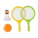 thumbnail image 2 of Juego de tenis de bádminton para Niños kusrkot con pelota y volante ligero Amarillo verde, 2 of 8
