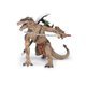 thumbnail image 3 of Figura de acción Papo Dragon Mutant con hacha de batalla y espada, 3 of 7