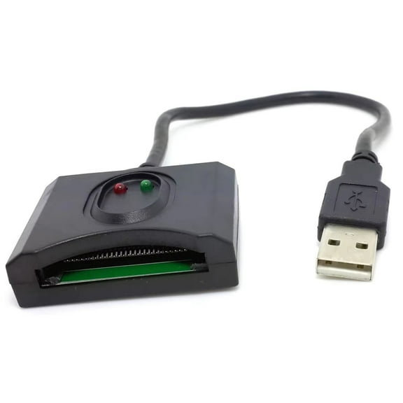 Express Card 34MM USB 2.0 to ExpressCard Adapter for Laptop Computer PC with LED and DC Power