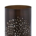 thumbnail image 5 of DecMode 3 Holder Copper Metal Tree Cutout Decorative Candle Lantern, Set of 3, 5 of 12