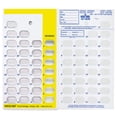 thumbnail image 3 of Pill Thing Monthly Medication Blister Cards, Color Coded, Blue and Yellow, 6 Pack, 3 of 7